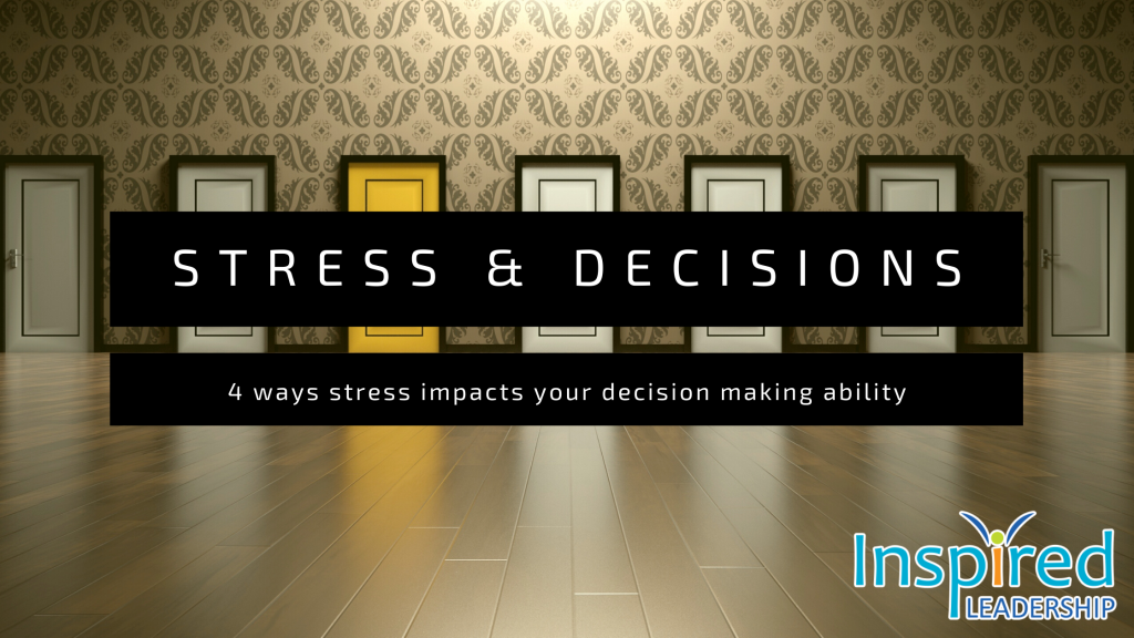 How stress affects decision making