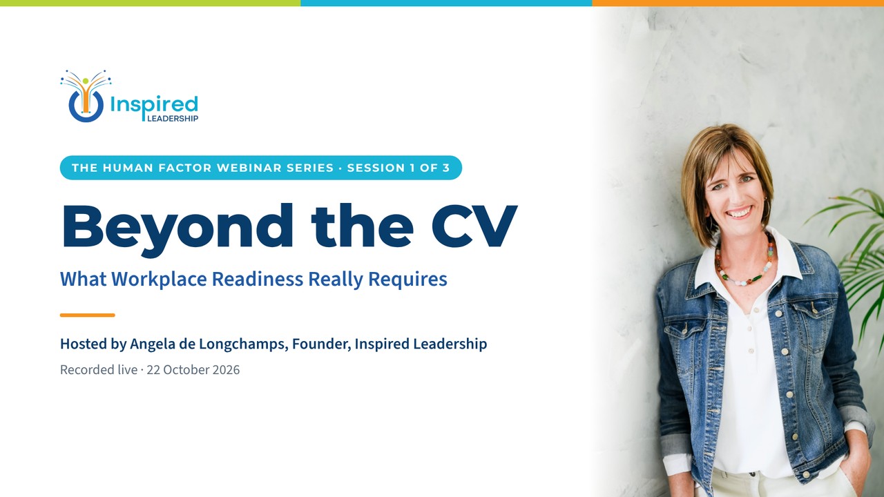 Beyond the CV: What Workplace Readiness Really Requires, hosted by Angela de Longchamps
